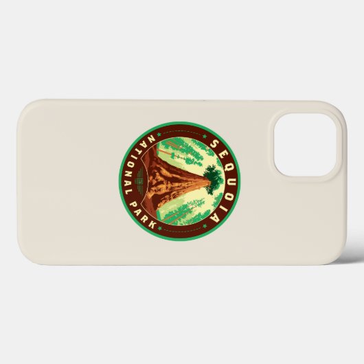 Nationaal park Sequoia Case-Mate iPhone Case (Achterkant (horizontaal))