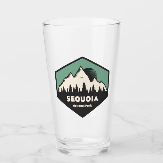 Nationaal park Sequoia Glas (Voorkant)