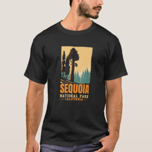 Nationaal park Sequoia Hiking California Sequoias T-shirt