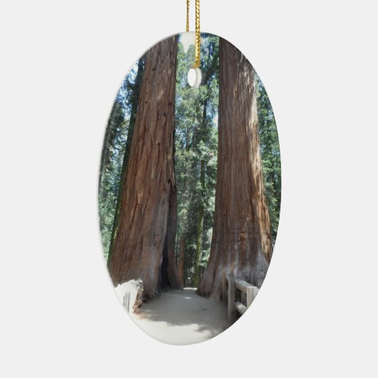 Nationaal park Sequoia Keramisch Ornament (Rechts)