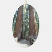 Nationaal park Sequoia Keramisch Ornament (Links)