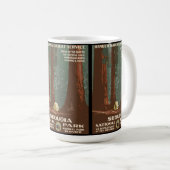 Nationaal park Sequoia Koffiemok (Voorkant rechts)