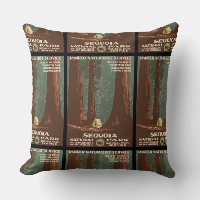 Nationaal park Sequoia Kussen (Voorkant)