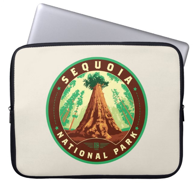 Nationaal park Sequoia Laptop Sleeve (Voorkant)