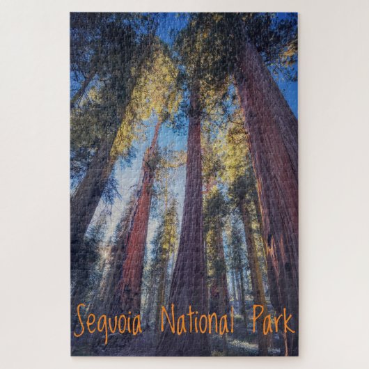 Nationaal park Sequoia Legpuzzel (Verticaal)