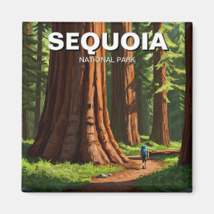 Nationaal Park Sequoia Magneet