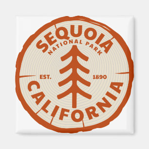Nationaal Park Sequoia Magneet