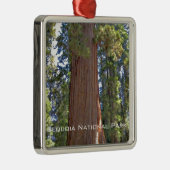 Nationaal park Sequoia Metalen Ornament (Rechts)