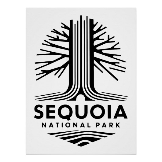 Nationaal park Sequoia Perfect Poster (Voorkant)