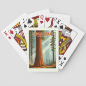 Nationaal park  Sequoia Pokerkaarten (Achterkant)