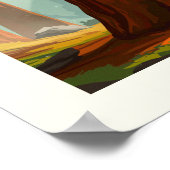 Nationaal park  Sequoia Poster (Hoek)
