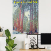 Nationaal park Sequoia Poster (Thuiskantoor)