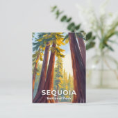 Nationaal park Sequoia | Reizen door Californië Briefkaart (Staand voorkant)