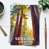 Nationaal park Sequoia | Reizen door Californië Briefkaart