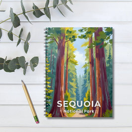 Nationaal park Sequoia | Reizen door Californië Notitieboek