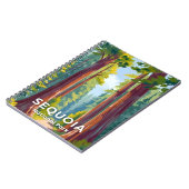 Nationaal park Sequoia | Reizen door Californië Notitieboek (Linkerzijde)