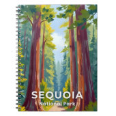 Nationaal park Sequoia | Reizen door Californië Notitieboek (Voorkant)