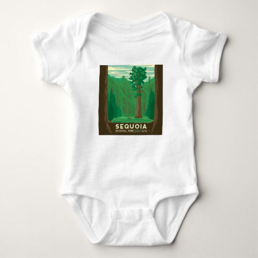 Nationaal park Sequoia Romper (Voorkant)