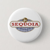 Nationaal park Sequoia Ronde Button 5,7 Cm (Voorkant)