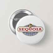 Nationaal park Sequoia Ronde Button 5,7 Cm (Voorkant /achterkant)