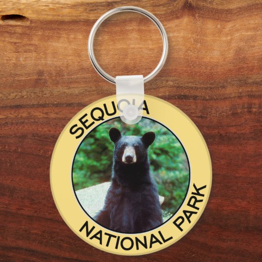 Nationaal park Sequoia Sleutelhanger (Voorkant)