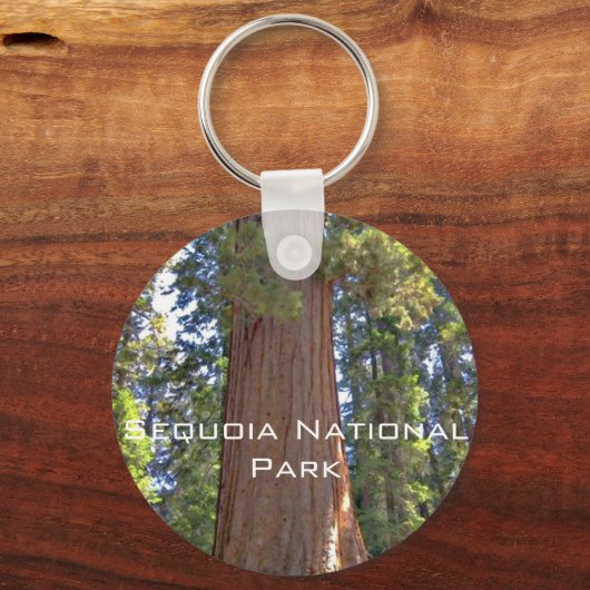 Nationaal park Sequoia Sleutelhanger (Voorkant)