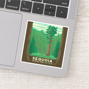 Nationaal park Sequoia Sticker