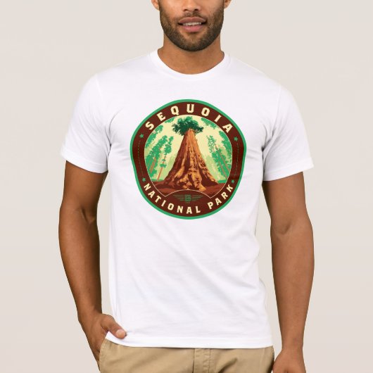 Nationaal park Sequoia T-shirt (Voorkant)