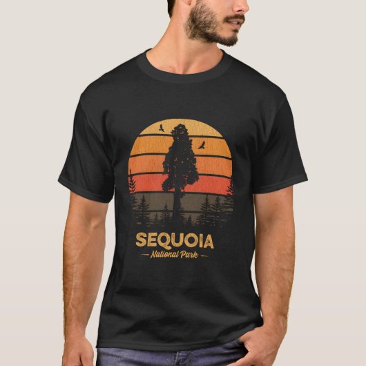 Nationaal park Sequoia T-shirt (Voorkant)
