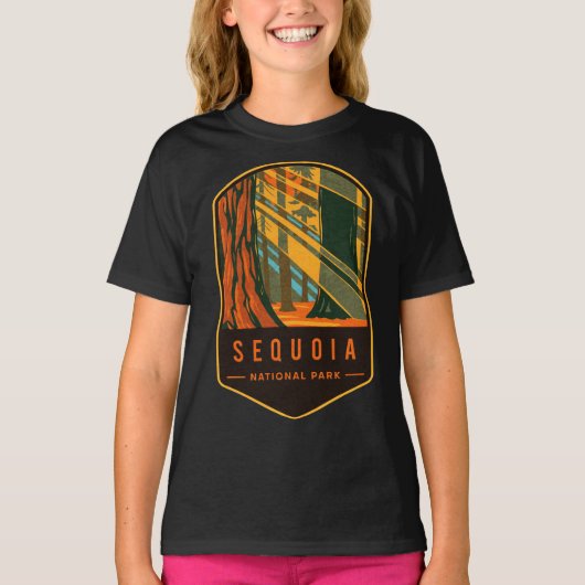 Nationaal park Sequoia T-shirt (Voorkant)