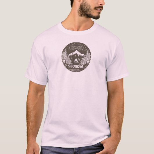 Nationaal park Sequoia T-shirt (Voorkant)