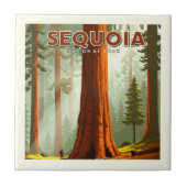 Nationaal park  Sequoia Tegeltje (Voorkant)