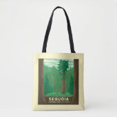 Nationaal park Sequoia Tote Bag (Voorkant)