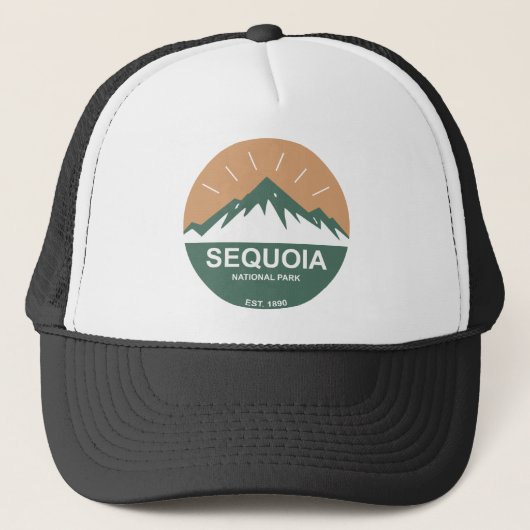 Nationaal park Sequoia Trucker Pet (Voorkant)