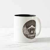 Nationaal park Sequoia Tweekleurige Koffiemok (Voorkant rechts)