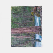 Nationaal Park Sequoias & Merced River Yosemite, C Fleece Deken (Voorkant)