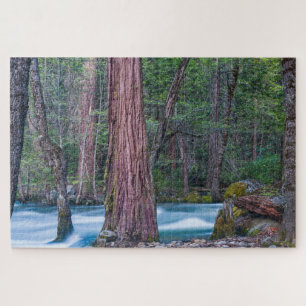 Nationaal Park Sequoias & Merced River Yosemite, C Legpuzzel