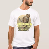 Nationaal Park Serengeti (Cheetah) WT T-shirt (Voorkant)