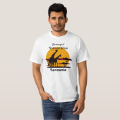 Nationaal park Serengeti T-shirt (Voorkant volledig)