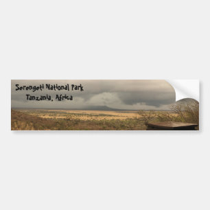 Nationaal Park Serengeti Tanzania, Afrika Bumpersticker