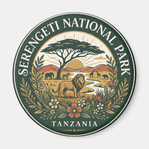 Nationaal park Serengeti Tanzania Magneet