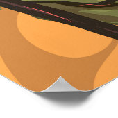 Nationaal park Shenandoa en reisposter Poster (Hoek)