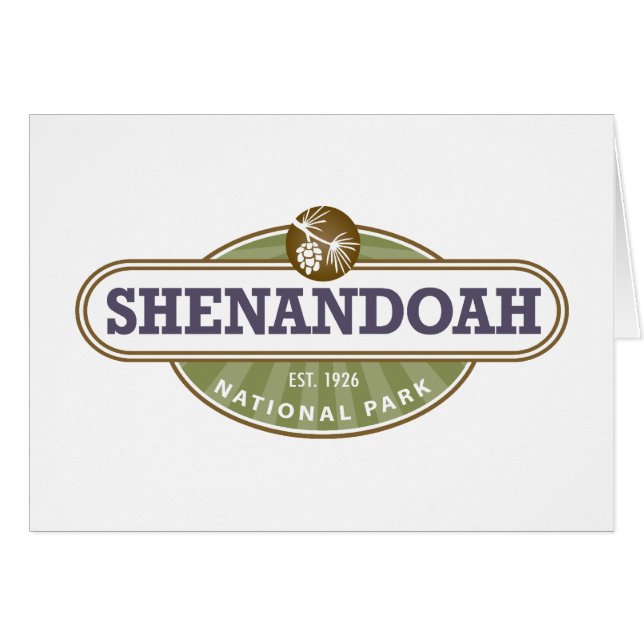 Nationaal park Shenandoah (Voorkant Horizontaal)
