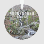 Nationaal park Shenandoah AcrylOrnament Ornament (achterkant)