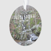 Nationaal park Shenandoah AcrylOrnament Ornament (voorkant)
