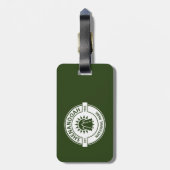 Nationaal park Shenandoah Bagagelabel (Achterkant verticaal)