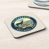 Nationaal park Shenandoah Bier Onderzetter (Linkerzijde)