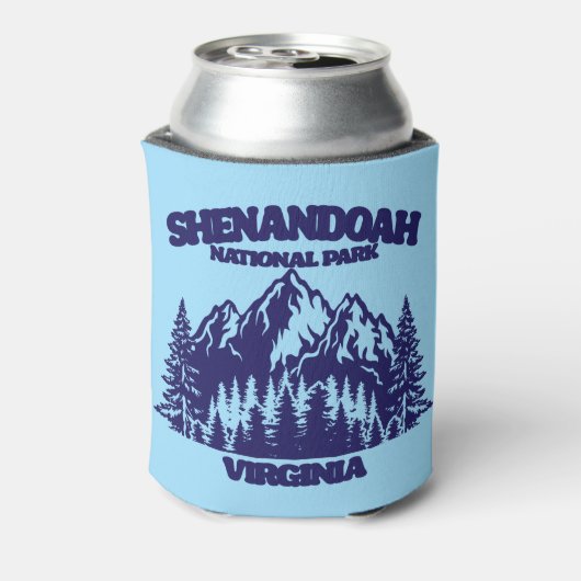 Nationaal park Shenandoah Blikjeskoeler (Blikje Achterkant)