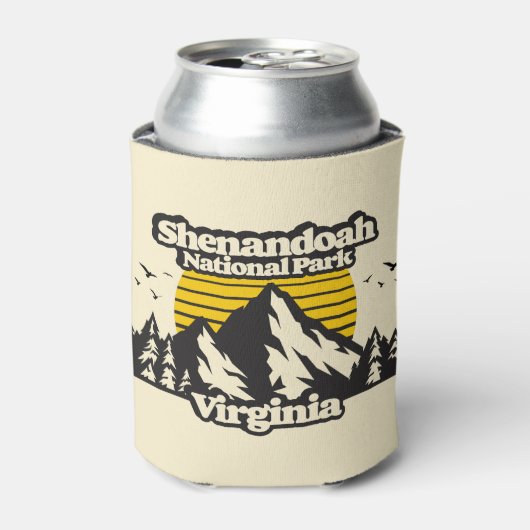 Nationaal park Shenandoah Blikjeskoeler (Blikje Voorkant)