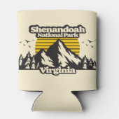 Nationaal park Shenandoah Blikjeskoeler (Achterkant)